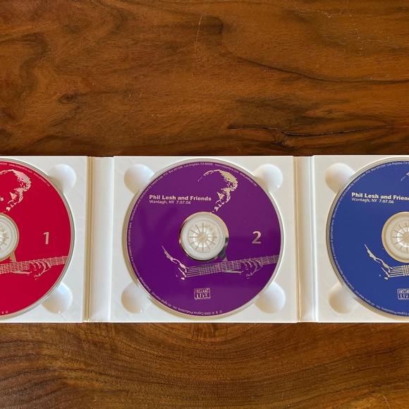 PHIL LESH and FRIENDS, Wantagh NY 7/7/06, 3 CD set - Picture 3 of 3